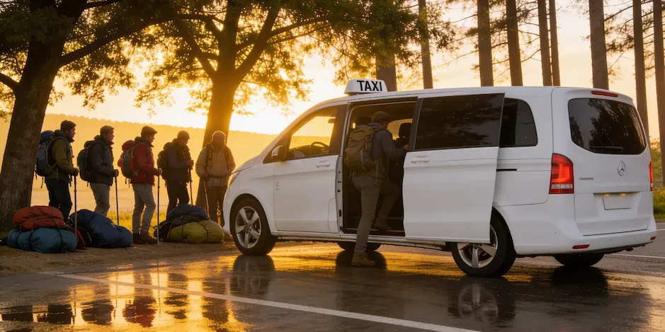 precio taxi camino de santiago